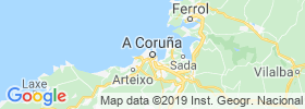 A Coruna map